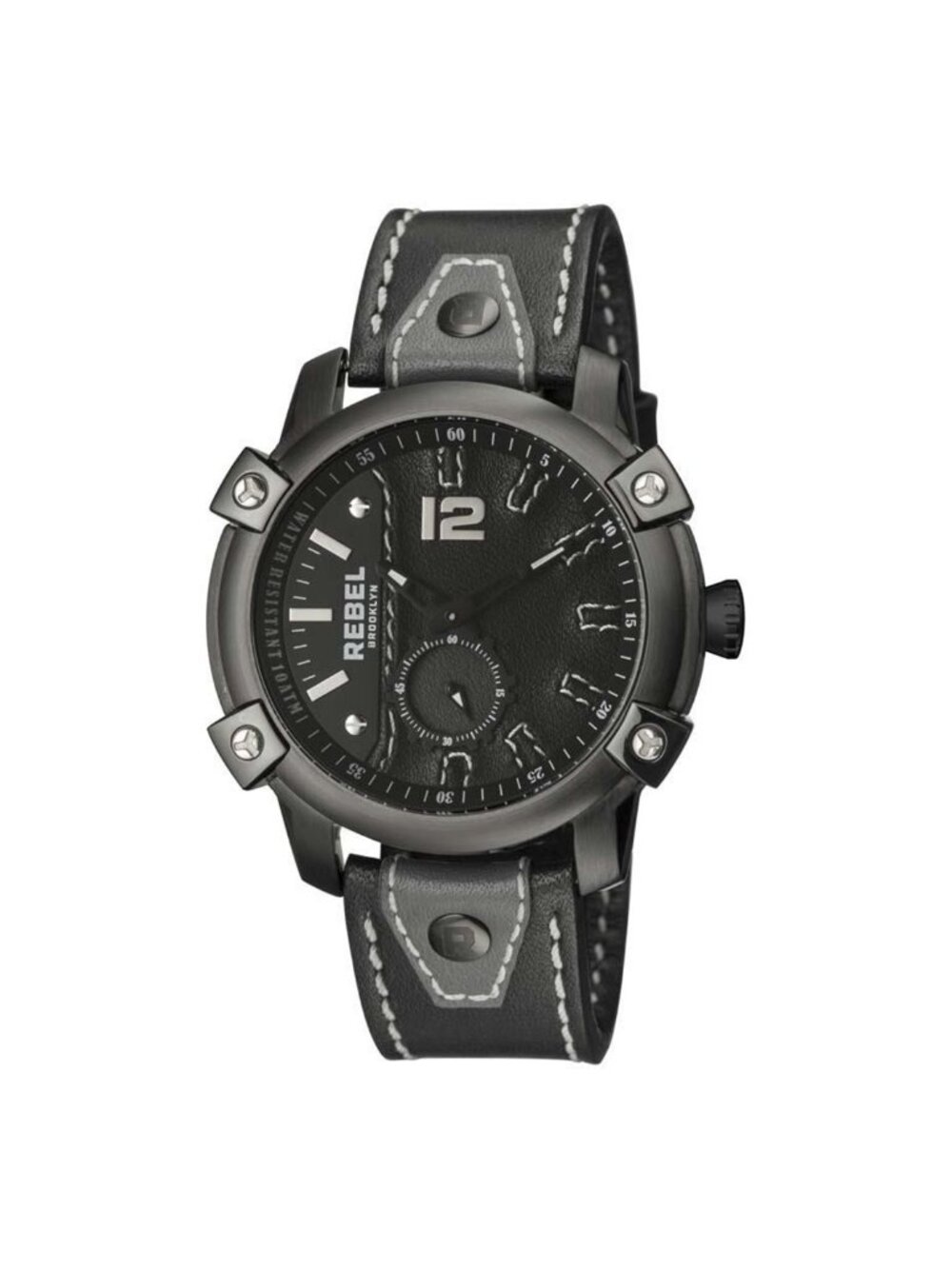 NWT Rebel Weeksville Black Dial Men's Watch